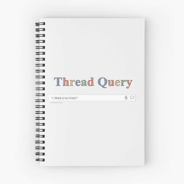 Item preview, Thread Query Crochet H Hook - Funny Craft Search Bar designed and sold by JustAsmahDesign.