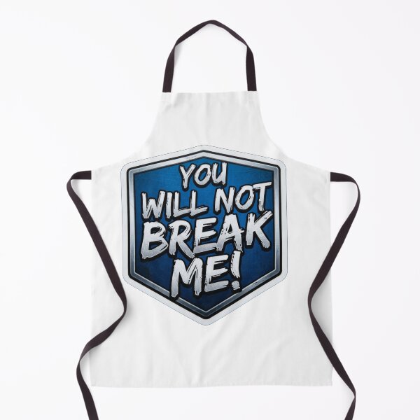 Item preview, You Will Not Break Me Motivation Quote    designed and sold by Owcomm.