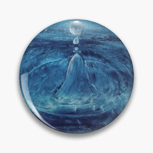Item preview, Blue Water Droplet Ripple designed and sold by FEShopTreasure.