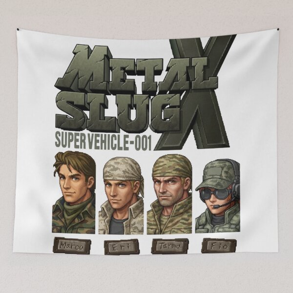Item preview, Ryu Metal Slug Soldier Anime Mashup designed and sold by Alaric4you.