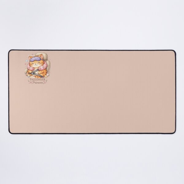 Item preview, Passenger Princess Cat - Cute Sleeping Orange Tabby Car Coquette Sticker designed and sold by Yassinejayed.