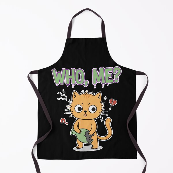 Item preview, Who Me? Guilty Orange Cat Cartoon designed and sold by Taridesign.
