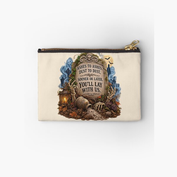 Item preview, ⚡HAUNTED TOMBSTONE COLLECTION - Ashes to Ashes Dust to Dust v1 designed and sold by WheelieGdArt.