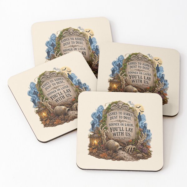 Item preview, ⚡HAUNTED TOMBSTONE COLLECTION - Ashes to Ashes Dust to Dust v1 designed and sold by WheelieGdArt.
