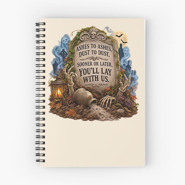 Item preview, ⚡HAUNTED TOMBSTONE COLLECTION - Ashes to Ashes Dust to Dust v1 designed and sold by WheelieGdArt.