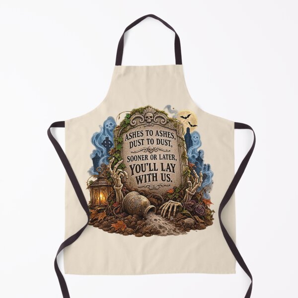 Item preview, ⚡HAUNTED TOMBSTONE COLLECTION - Ashes to Ashes Dust to Dust v1 designed and sold by WheelieGdArt.