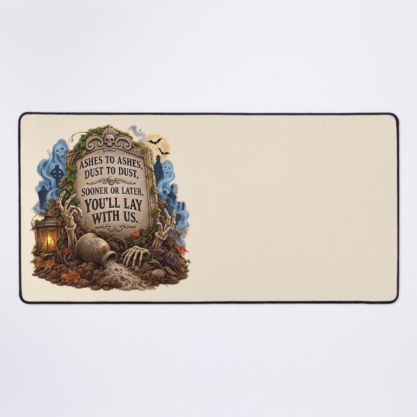 Item preview, ⚡HAUNTED TOMBSTONE COLLECTION - Ashes to Ashes Dust to Dust v1 designed and sold by WheelieGdArt.