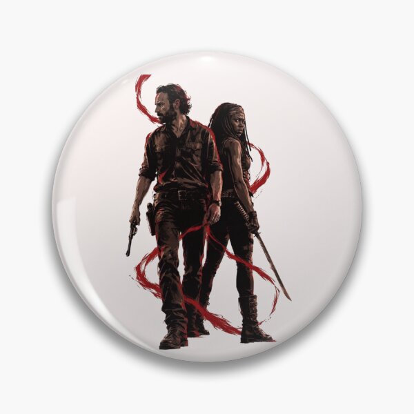 Item preview, Rick and Michonne (TWD) designed and sold by Delmu16.