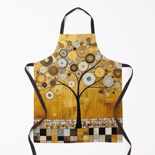 Item preview, Golden Tree of Life in Gustav Klimt Style designed and sold by Vicky Brago-Mitchell®.