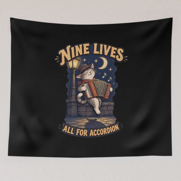 Item preview, Nine lives all for accordion designed and sold by Konvero.