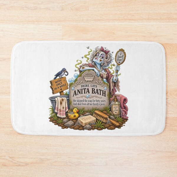 Item preview, ⚡HAUNTED TOMBSTONE COLLECTION - Anita Bath  designed and sold by WheelieGdArt.