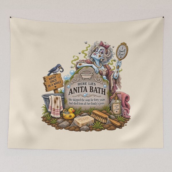 Item preview, ⚡HAUNTED TOMBSTONE COLLECTION - Anita Bath  designed and sold by WheelieGdArt.
