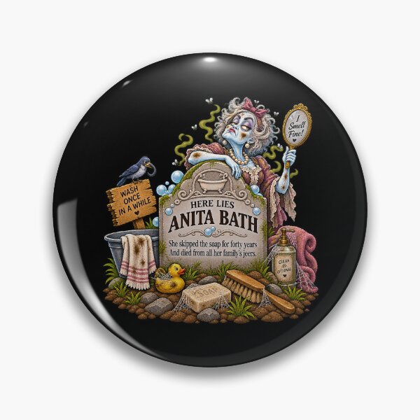 Item preview, ⚡HAUNTED TOMBSTONE COLLECTION - Anita Bath  - dark version designed and sold by WheelieGdArt.