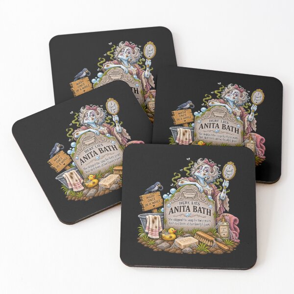 Item preview, ⚡HAUNTED TOMBSTONE COLLECTION - Anita Bath  - dark version designed and sold by WheelieGdArt.