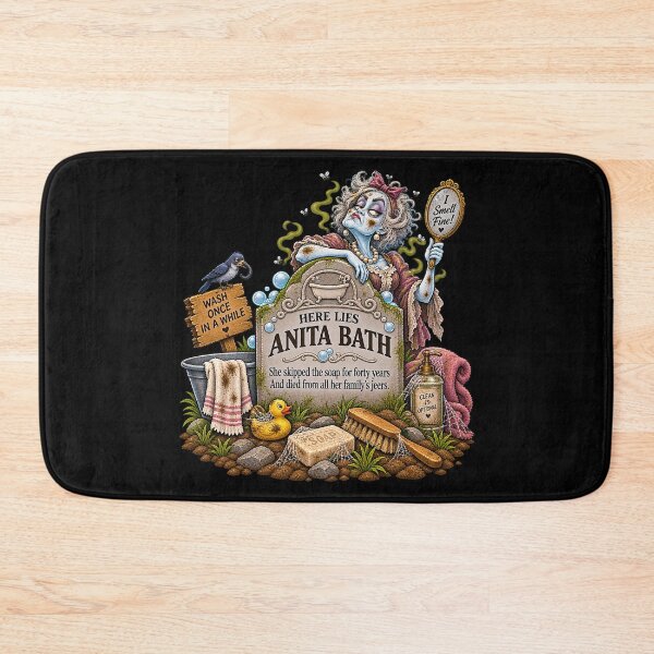 Item preview, ⚡HAUNTED TOMBSTONE COLLECTION - Anita Bath  - dark version designed and sold by WheelieGdArt.