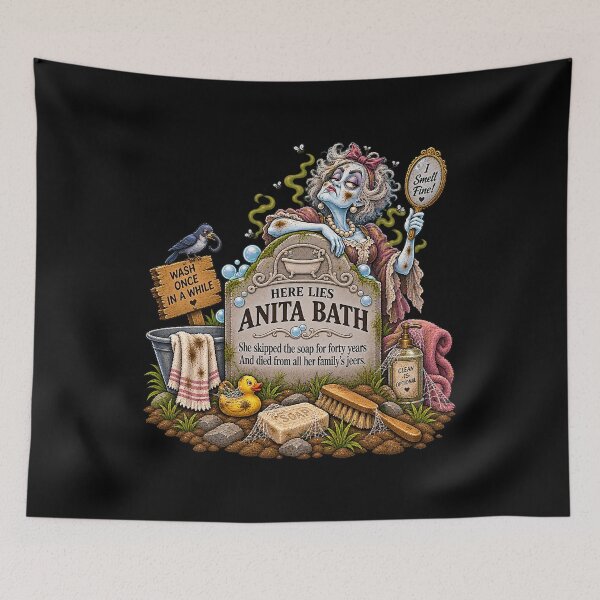 Item preview, ⚡HAUNTED TOMBSTONE COLLECTION - Anita Bath  - dark version designed and sold by WheelieGdArt.