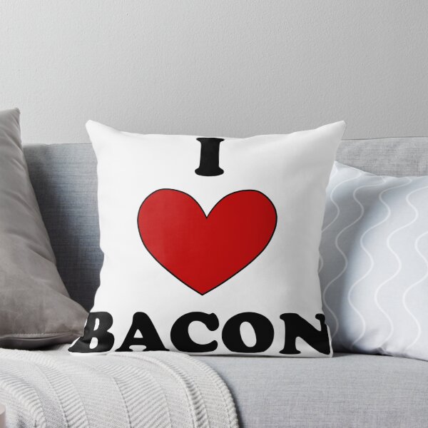 Item preview, I Love Bacon designed and sold by Blockhead Designs.