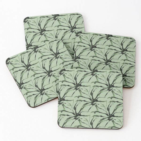 Item preview, Foliage Short Grass Abstract in Grass Green designed and sold by Artistestella.