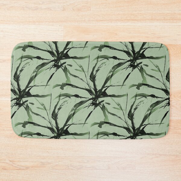 Item preview, Foliage Short Grass Abstract in Grass Green designed and sold by Artistestella.