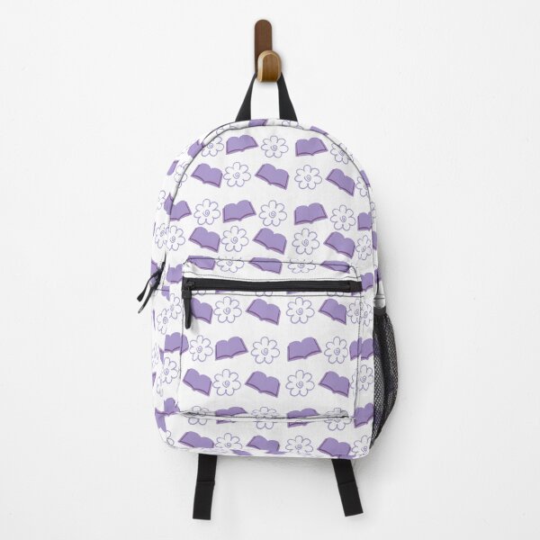 Item preview, Purple Bookish Floral Open Book Pattern designed and sold by Maviartig.