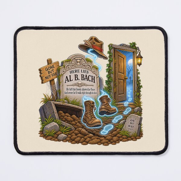 Item preview, ⚡HAUNTED TOMBSTONE COLLECTION - Al B. Bach designed and sold by WheelieGdArt.