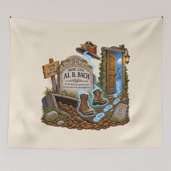 Item preview, ⚡HAUNTED TOMBSTONE COLLECTION - Al B. Bach designed and sold by WheelieGdArt.