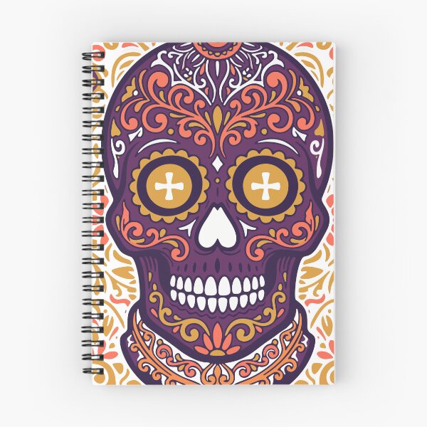 Item preview, Catrina Colorful Sugar Skull Illustration designed and sold by  Ojo de Lilith.