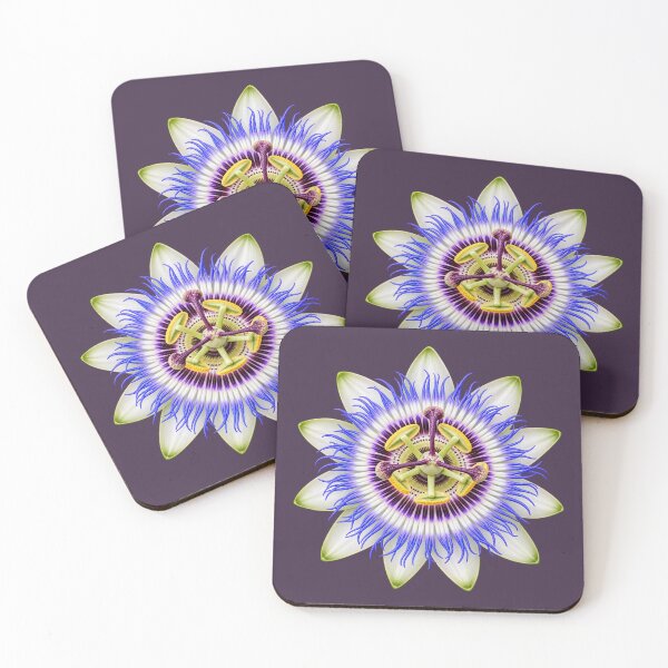 Item preview, Blue Passion Flower – Passiflora Caerulea Botanical Art designed and sold by HO•Designs.