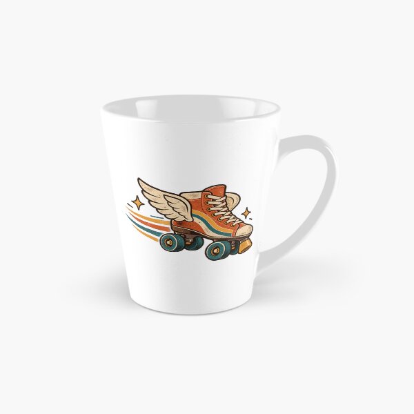 Item preview, Retro Winged Roller Skate designed and sold by Glottopia.