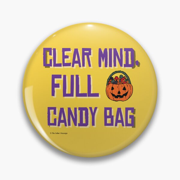 Item preview, Clear Mind, Full Bag Of Candy Halloween Design designed and sold by ApexDesigners.