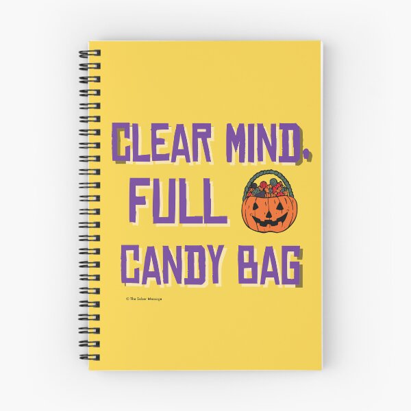 Item preview, Clear Mind, Full Bag Of Candy Halloween Design designed and sold by ApexDesigners.