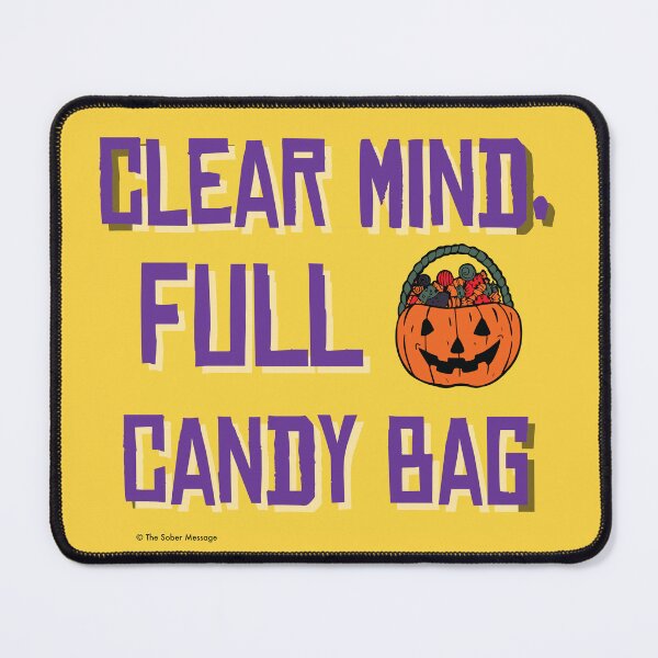 Item preview, Clear Mind, Full Bag Of Candy Halloween Design designed and sold by ApexDesigners.
