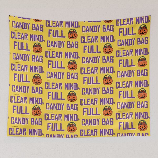Item preview, Clear Mind, Full Bag Of Candy Halloween Design designed and sold by ApexDesigners.