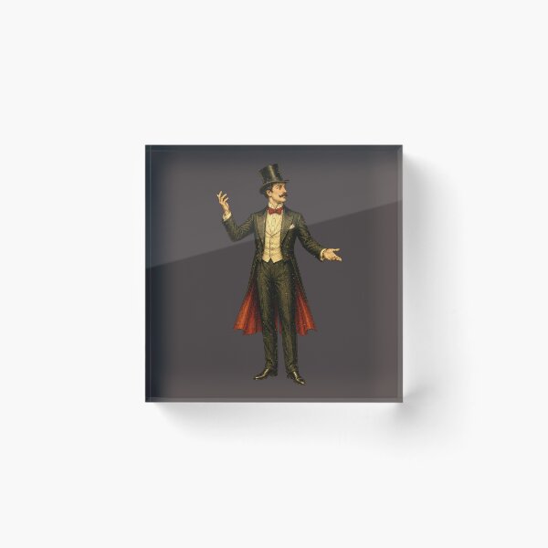 Item preview, Vintage Victorian Magician Illustration designed and sold by Impossible Archive.