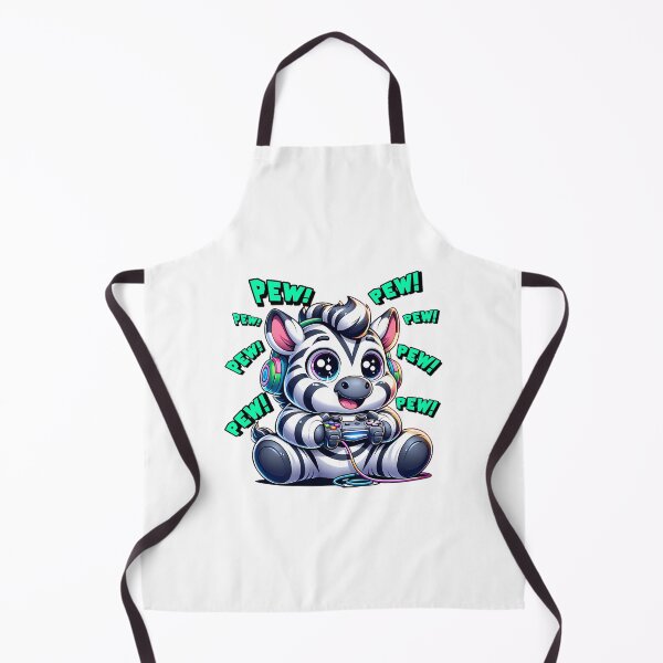 Item preview, Funny Zebra Gamer Videogame Pew Gaming Zoo Boys Girls Kids designed and sold by One55store.