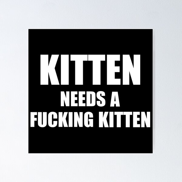 Item preview, Kitten needs a Kitten designed and sold by 4gottenlore.
