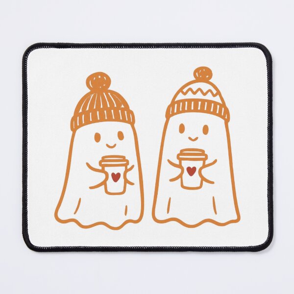 Item preview, Cozy Ghost Duo | Spooky Season Coffee Dates designed and sold by Spring Things.