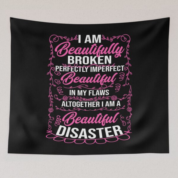 Item preview, I Am Beautifully Broken Perfectly Imperfect designed and sold by One55store.
