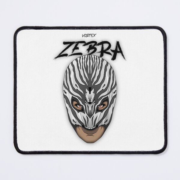 Item preview, For Gaming Lovers - Wrestling-Mask - Vortex Zebra designed and sold by One55store.