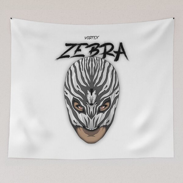 Item preview, For Gaming Lovers - Wrestling-Mask - Vortex Zebra designed and sold by One55store.