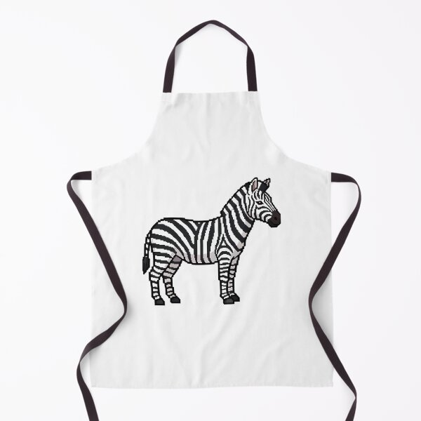Item preview, Pixel Art Zebra Safari Animal Stripes designed and sold by One55store.