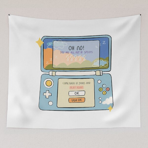 Item preview, Spoonies Video Game designed and sold by One55store.