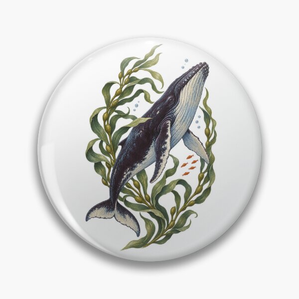 Item preview, Kelp Song Textured Nature Illustration designed and sold by Wonderwoven Studio.