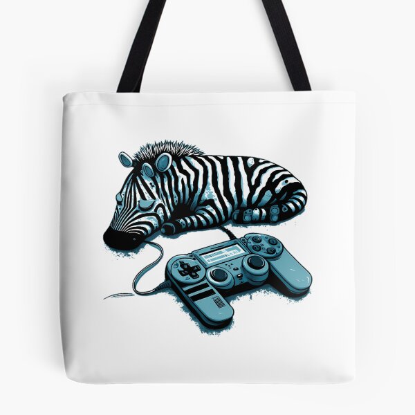Item preview, Sleeping By Day Gaming By Night - Zebra Gamer designed and sold by One55store.
