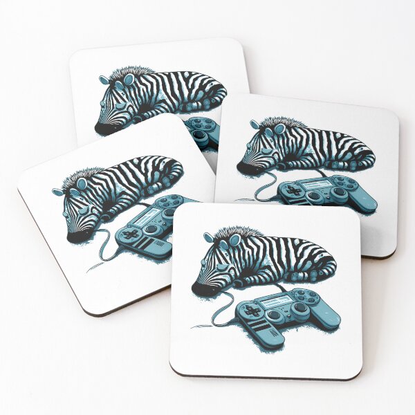 Item preview, Sleeping By Day Gaming By Night - Zebra Gamer designed and sold by One55store.