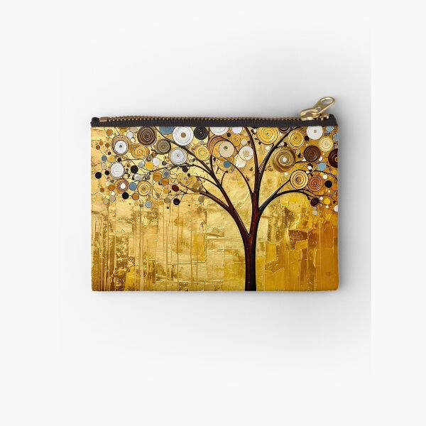 Item preview, Golden Tree of Life in Gustav Klimt Style designed and sold by Vicky Brago-Mitchell®.