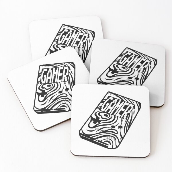 Item preview, Gamer Trippy Psychedelic Black And White Zebra Retro Console designed and sold by One55store.