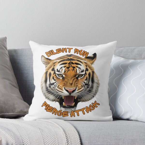 Item preview, Silent Run Fierce Attack Tiger Photo Art designed and sold by Debsgiftware .