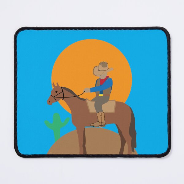 Item preview, Cowboy on Horse designed and sold by ROSE ANN BANILAR.