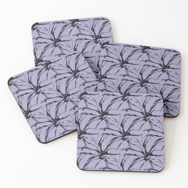 Item preview, Foliage Short Grass Abstract in Purple designed and sold by Artistestella.